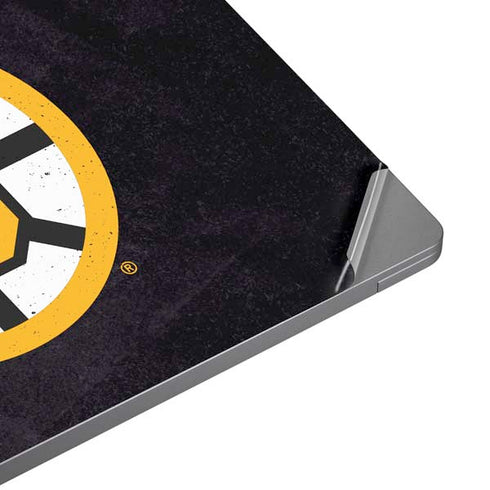 NHL Boston Bruins Distressed Universal Laptop 11in (8.8 x 6.2in) Skin